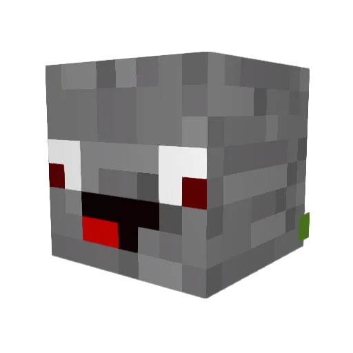 GrimStarfish737 Minecraft avatar head, 3D render