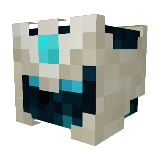 GrimaceJester Minecraft avatar head, 3D render