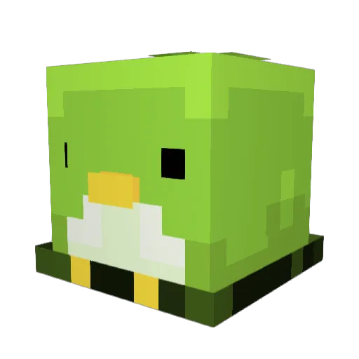 Grimclaw_Tigrex Minecraft avatar head, 3D render
