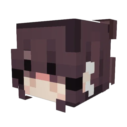 Grimlock4746 Minecraft avatar head, 3D render