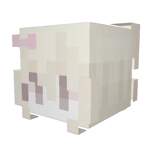 GrimmTweaker Minecraft avatar head, 3D render