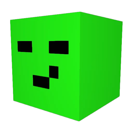 Grims42 Minecraft avatar head, 3D render