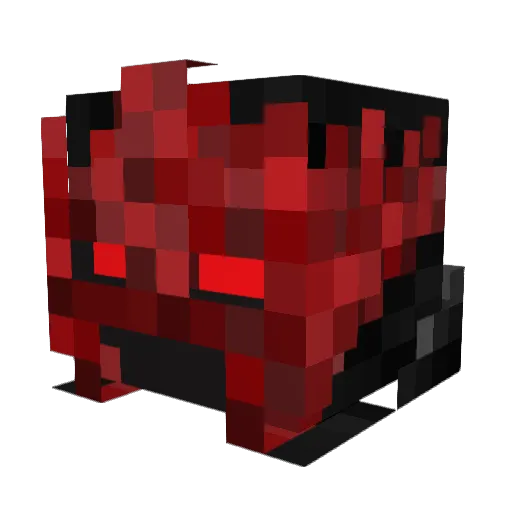 Grimsin7993 Minecraft avatar head, 3D render