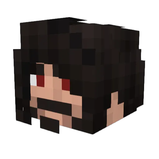 Grimvale Minecraft avatar head, 3D render