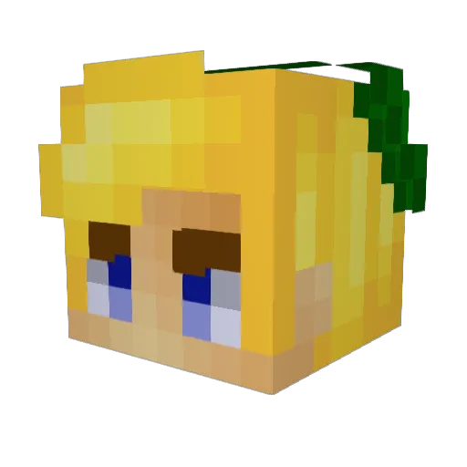 GripReaper69 Minecraft avatar head, 3D render