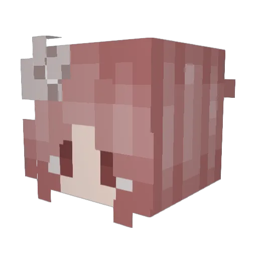 GripexJ Minecraft avatar head, 3D render