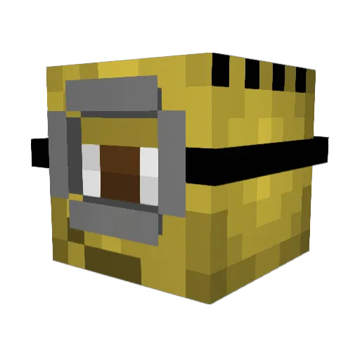 GrischoKir Minecraft avatar head, 3D render
