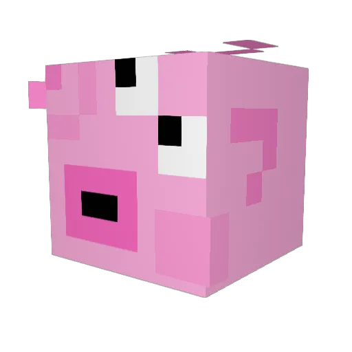 GriseldaBlanco Minecraft avatar head, 3D render