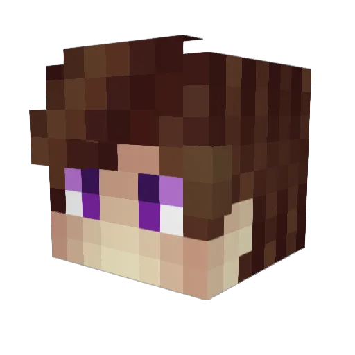 Grishan_228 Minecraft avatar head, 3D render
