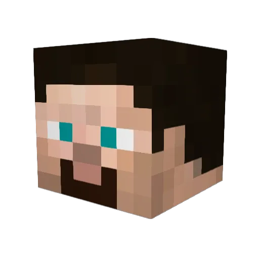 Grisu1986 Minecraft avatar head, 3D render