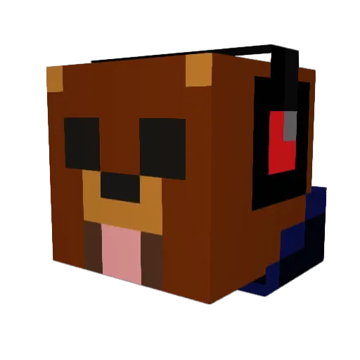 Grizli_mc Minecraft avatar head, 3D render