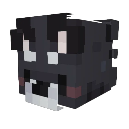 GrizzlyPlayer18 Minecraft avatar head, 3D render