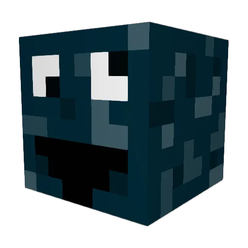 GrizzlyWizzy198 Minecraft avatar head, 3D render