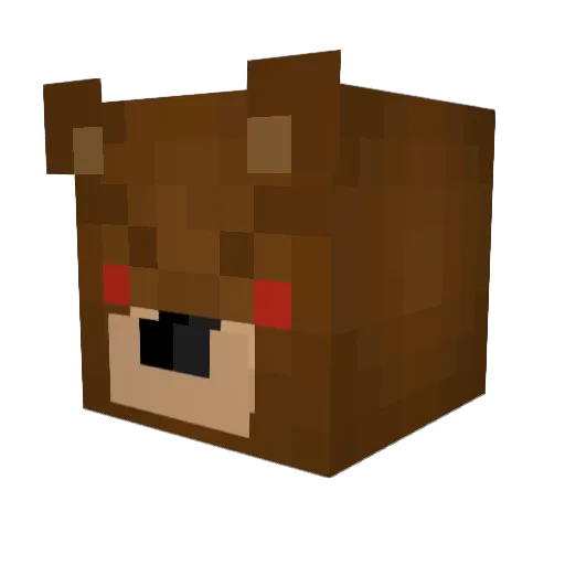 Grizzlyy1_ Minecraft avatar head, 3D render