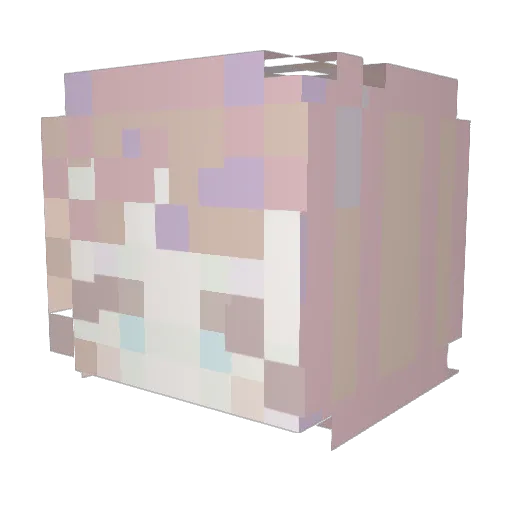 GrmanZmbieTwnk Minecraft avatar head, 3D render