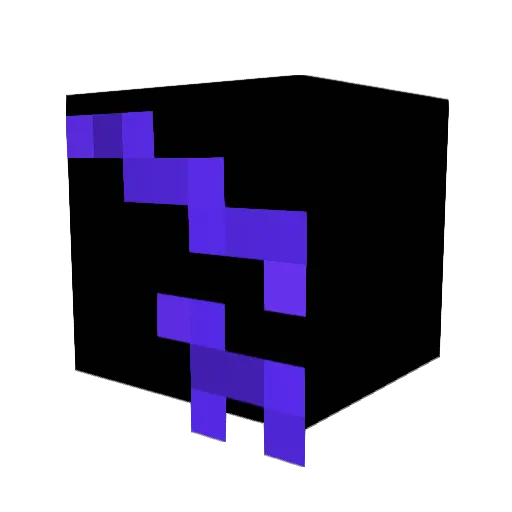Groblidor Minecraft avatar head, 3D render