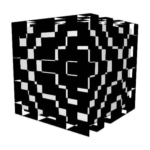 Grocbeast Minecraft avatar head, 3D render