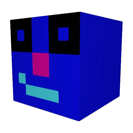 GroeneundSoehne Minecraft avatar head, 3D render