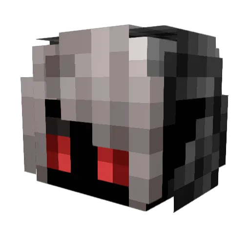 Groflanc Minecraft avatar head, 3D render