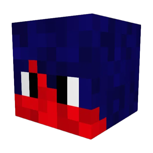 GrogTheBarbarian Minecraft avatar head, 3D render