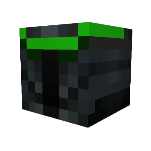 GroggzZ Minecraft avatar head, 3D render