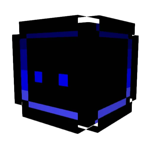 Gromyown Minecraft avatar head, 3D render
