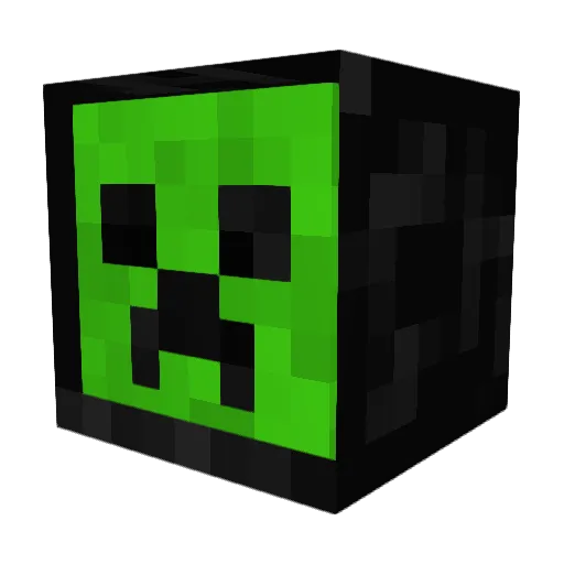 GroniWugYT Minecraft avatar head, 3D render