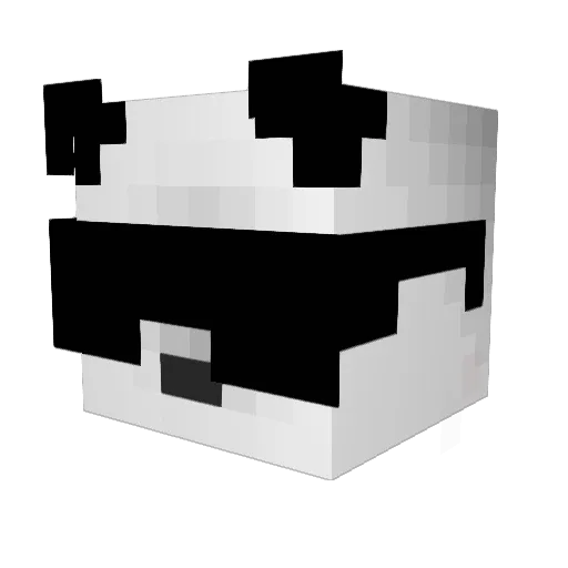 Gronono Minecraft avatar head, 3D render