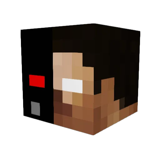 Groooooooooot Minecraft avatar head, 3D render