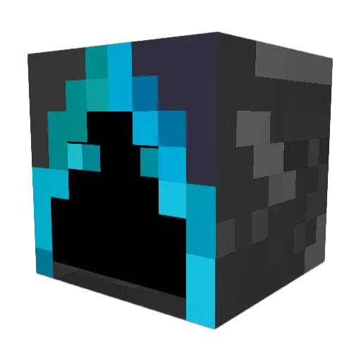 Grooty7 Minecraft avatar head, 3D render