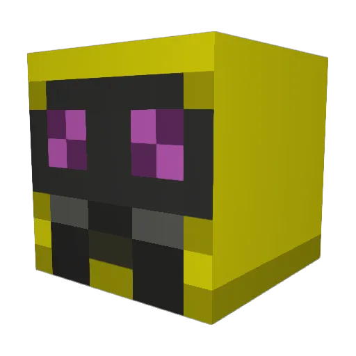 Groovy_Sofa Minecraft avatar head, 3D render