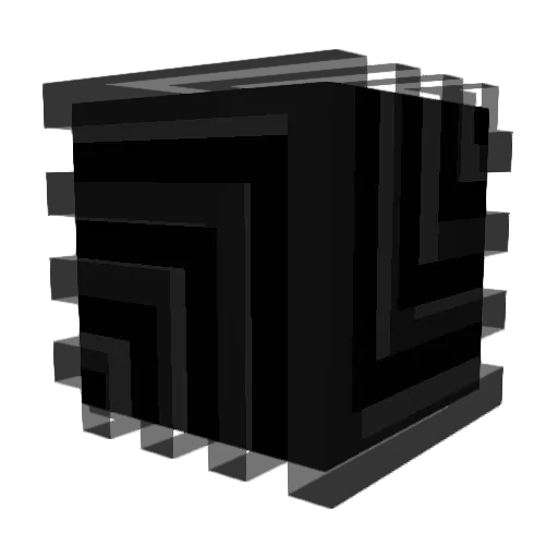 GrosFumist3 Minecraft avatar head, 3D render