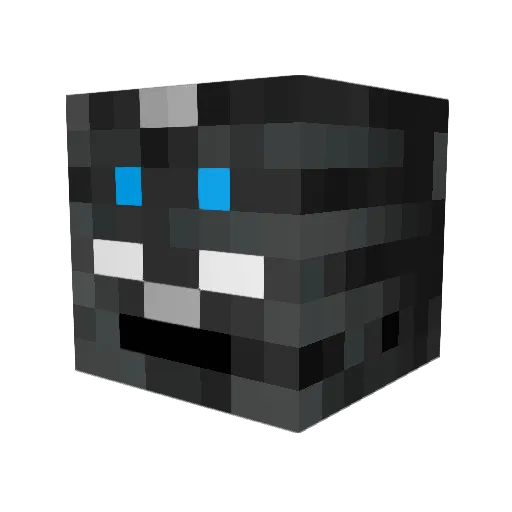 GroundZer0115 Minecraft avatar head, 3D render