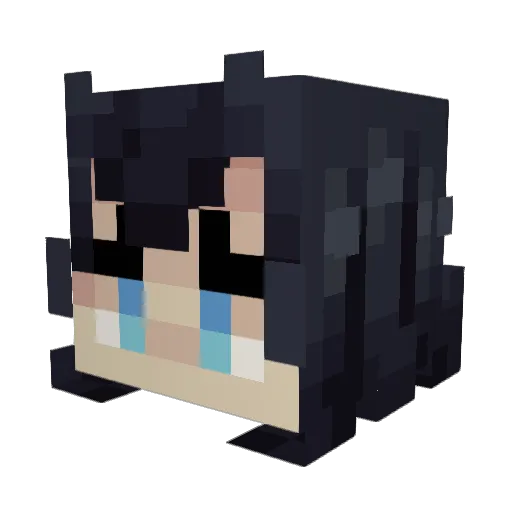 Groundsy201 Minecraft avatar head, 3D render