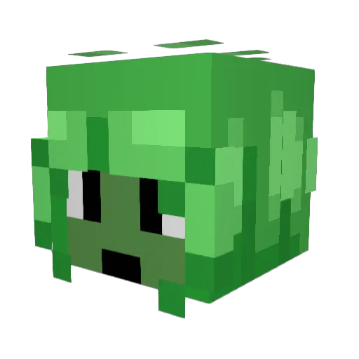 GroupofCheese Minecraft avatar head, 3D render