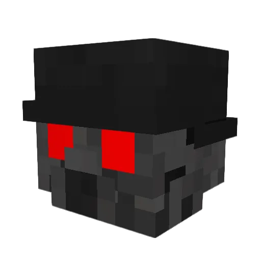 Growa_Pear Minecraft avatar head, 3D render