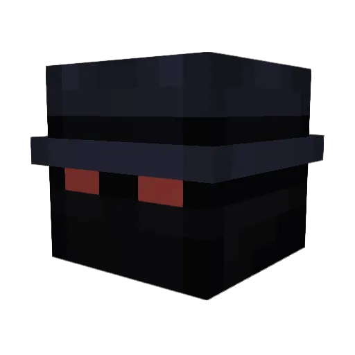 Groyo_ Minecraft avatar head, 3D render