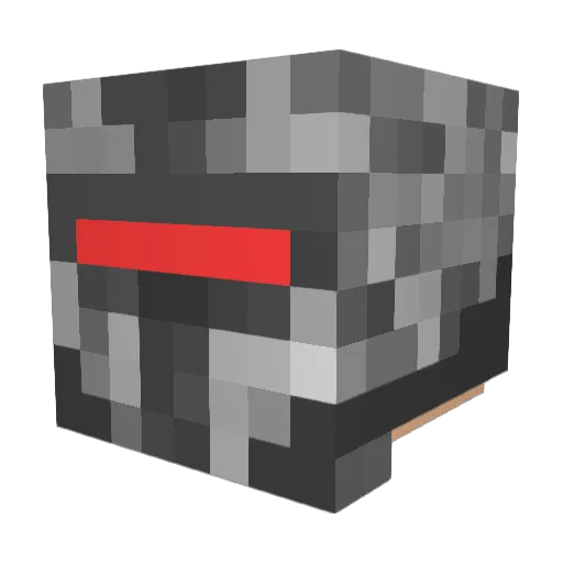 Grthmor Minecraft avatar head, 3D render