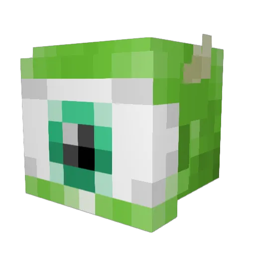 Gru29 Minecraft avatar head, 3D render