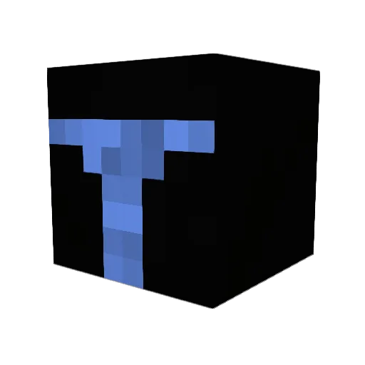 Grubbelgrum Minecraft avatar head, 3D render