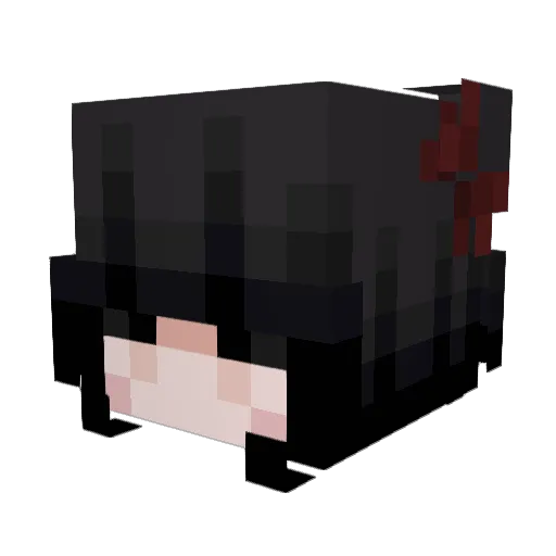 Grubsoon Minecraft avatar head, 3D render