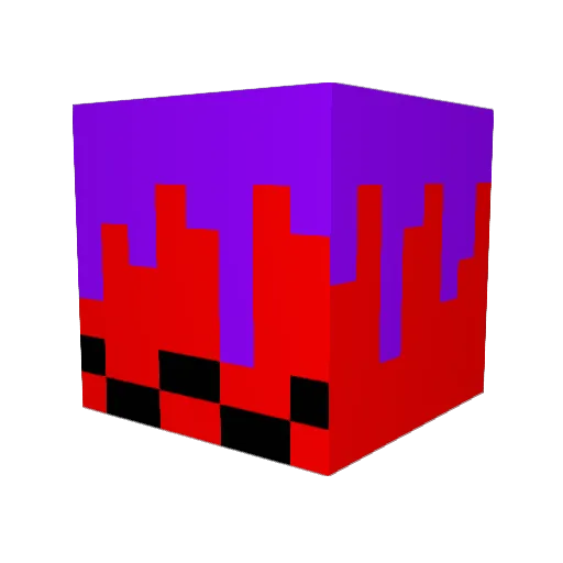 Grudento12 Minecraft avatar head, 3D render