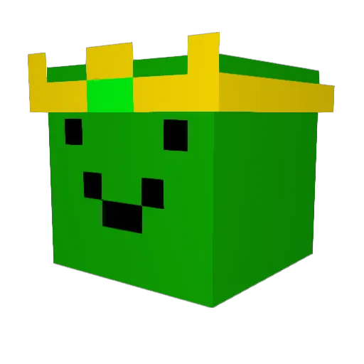 GruenerBlitz99 Minecraft avatar head, 3D render