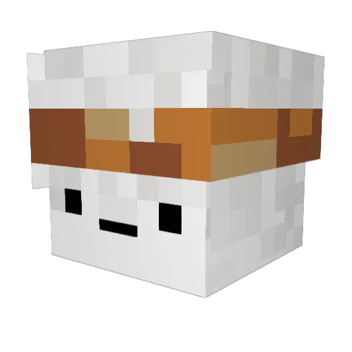 Minecraft-Avatar von Grugu21: Kopf als 3D-Render