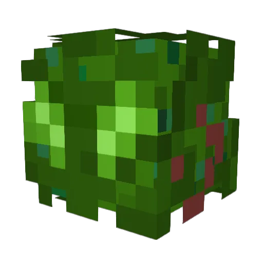 Grullit Minecraft avatar head, 3D render
