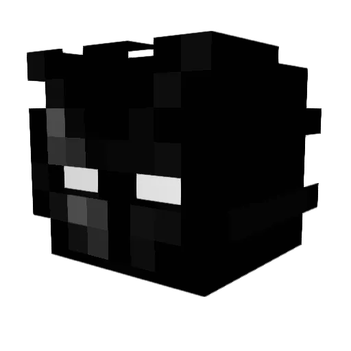 Grummann Minecraft avatar head, 3D render