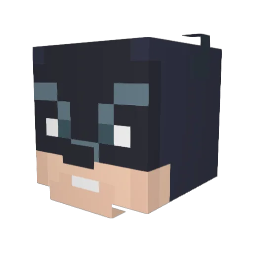 Grumpy0_0 Minecraft avatar head, 3D render