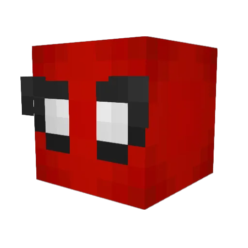 GrumpyArab Minecraft avatar head, 3D render