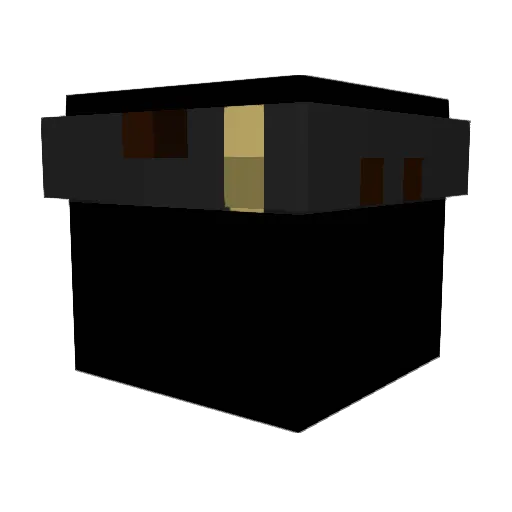 GrumpysKid Minecraft avatar head, 3D render