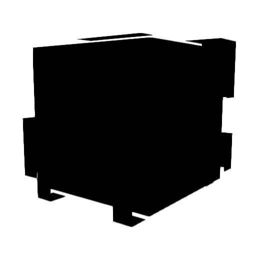 Grumtor Minecraft avatar head, 3D render